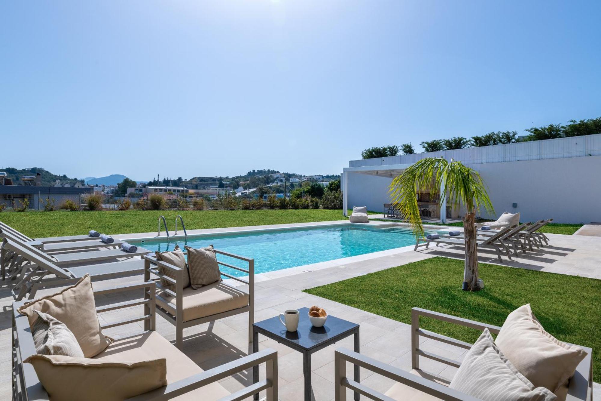 Pantheon Luxury Villas Rhodes Island Afantou Exterior photo
