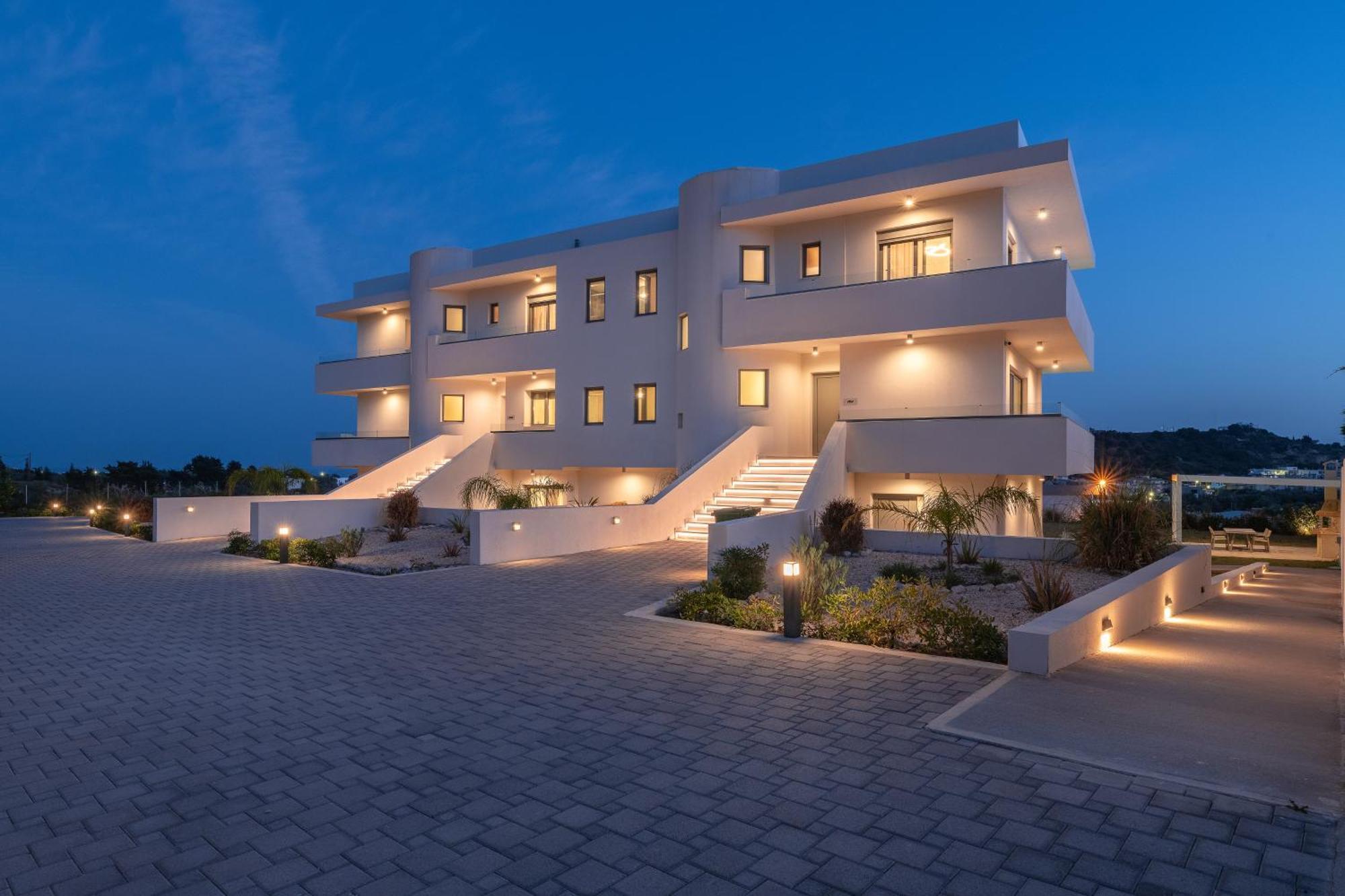 Pantheon Luxury Villas Rhodes Island Afantou Exterior photo